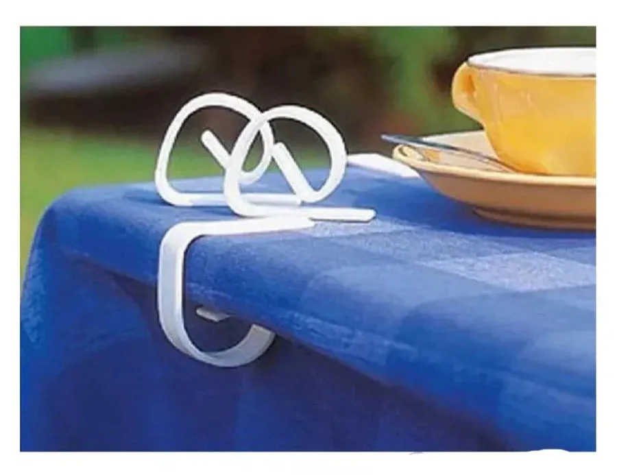 12 PCS (3 Pack) Tablecloth Clips Holders, Table Cloth Cover Clips Party Supply