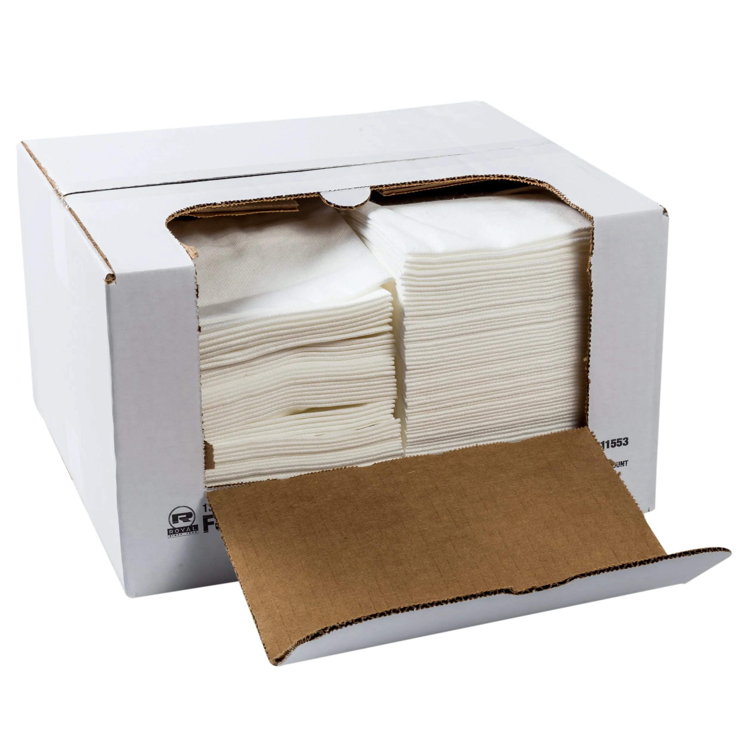 13" x 21-1/2" Medium White Towels, Pack of 150