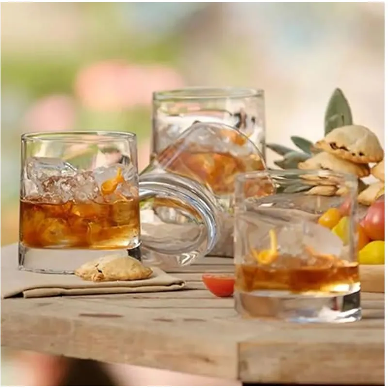280Ml Transparent 6 Whisky Glasses Cb01-03