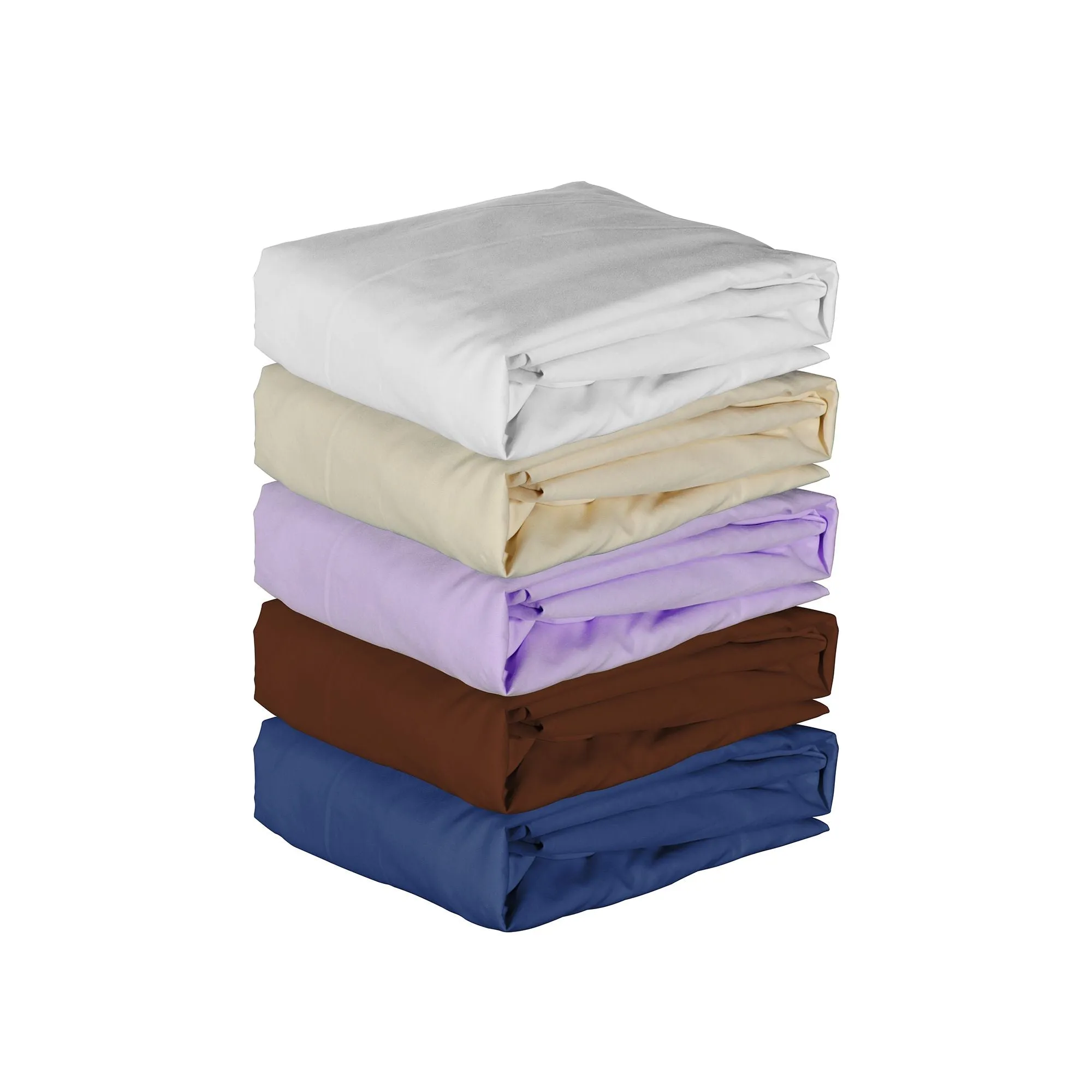 2pc Microfiber Massage Table Cover Set - Purple