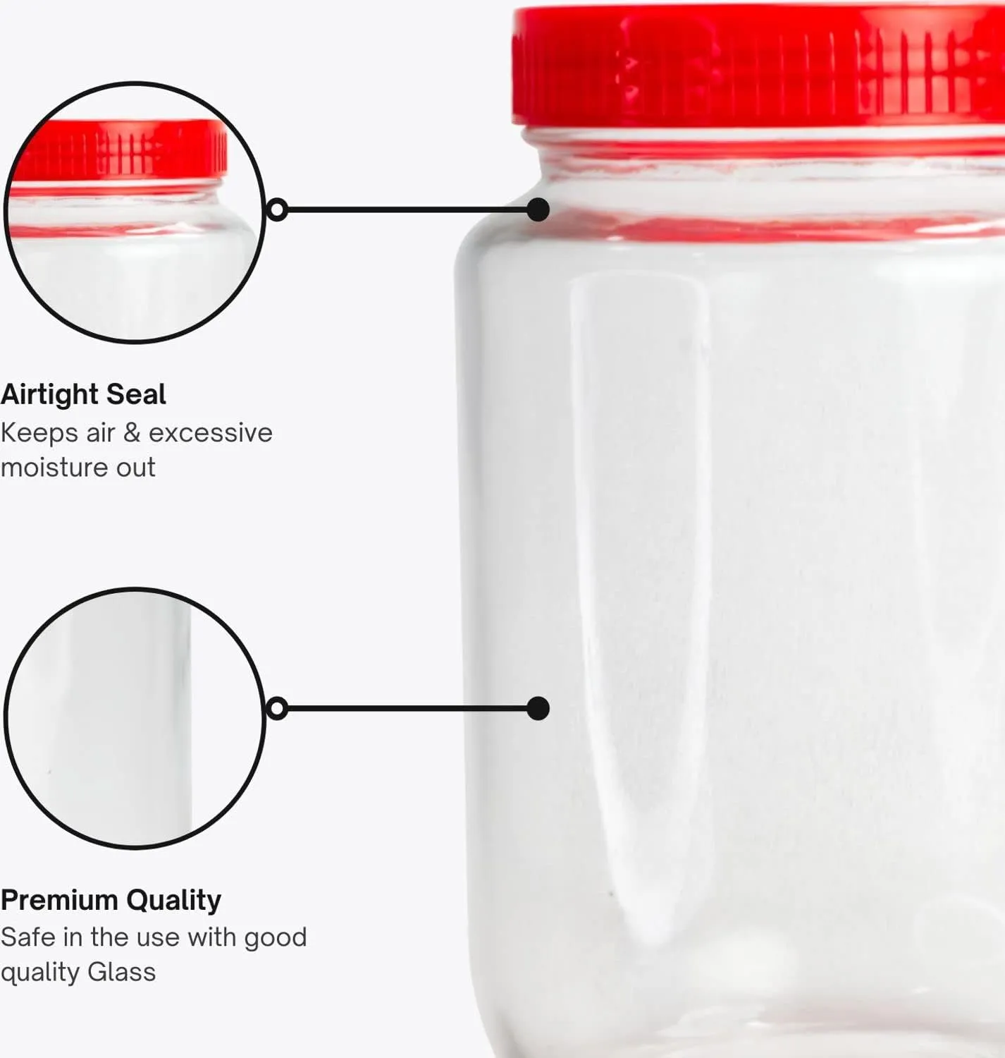 3153 Yera Aahaar Jar, 1KG (JR1KG)
