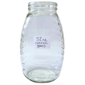 32 oz Glass Classic Honey Jars