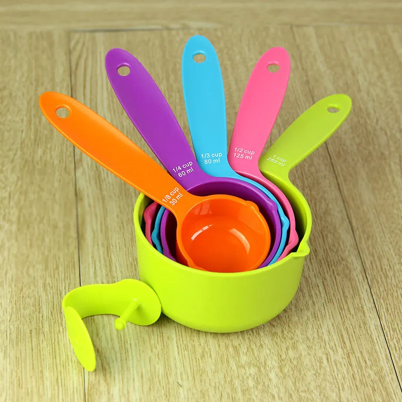 5 Pieces Measuring Cups/set   6 Pieces Measuring Spoons /set Food Grade