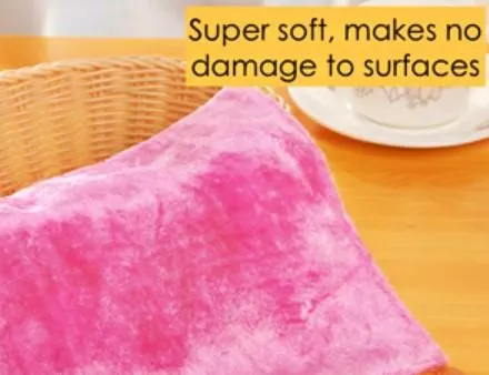 5 Pieces of Bamboo Fiber Magic Cleaning Cloth