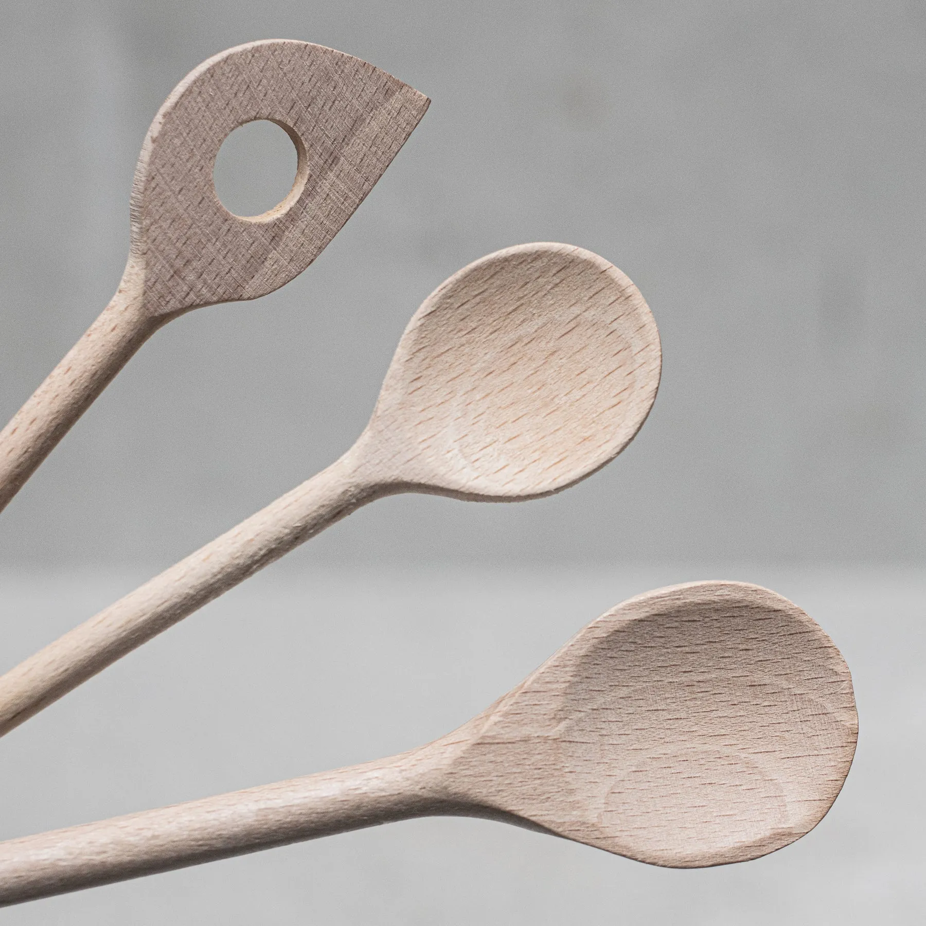 9 Piece Wooden Utensils Set