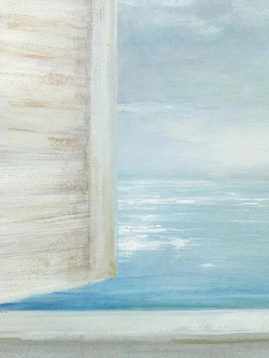 A Beautiful Day At The Beach Three Glass Bottles Wall Art
