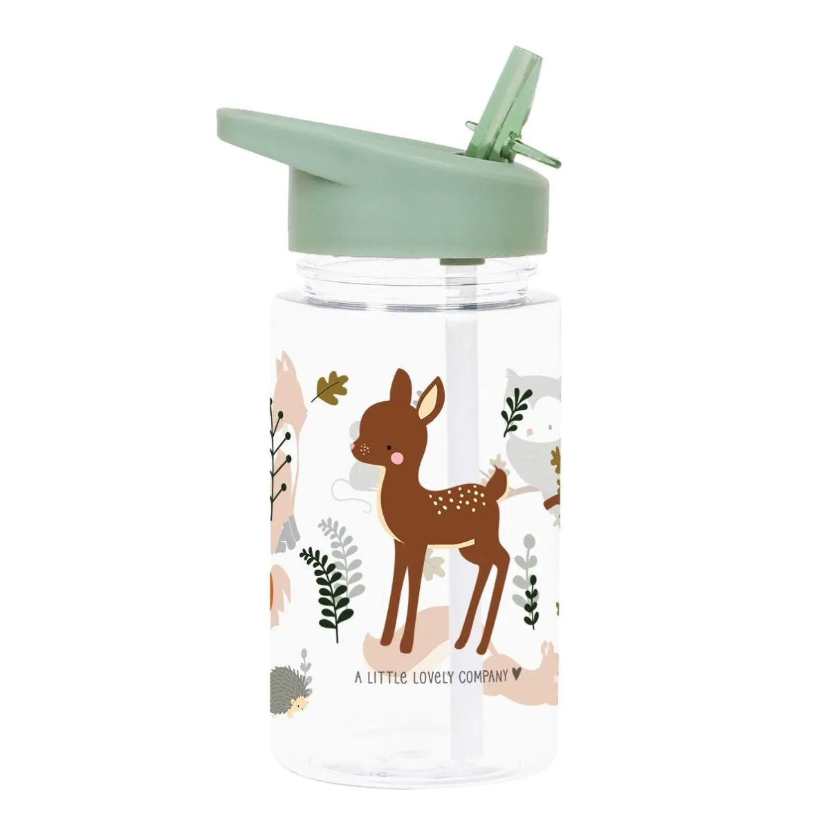 A Little Lovely Company Drink Bottle: Forest Friends