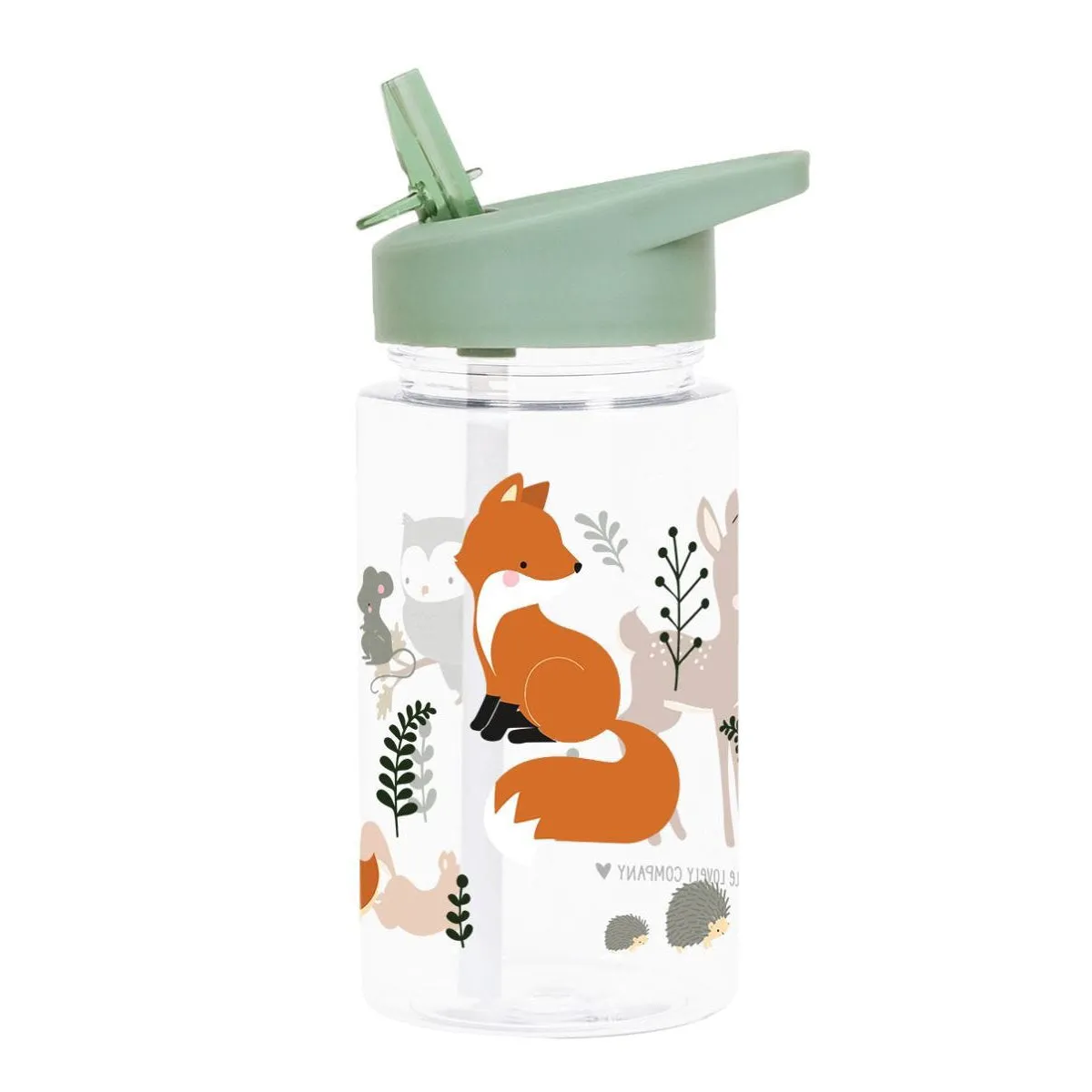 A Little Lovely Company Drink Bottle: Forest Friends