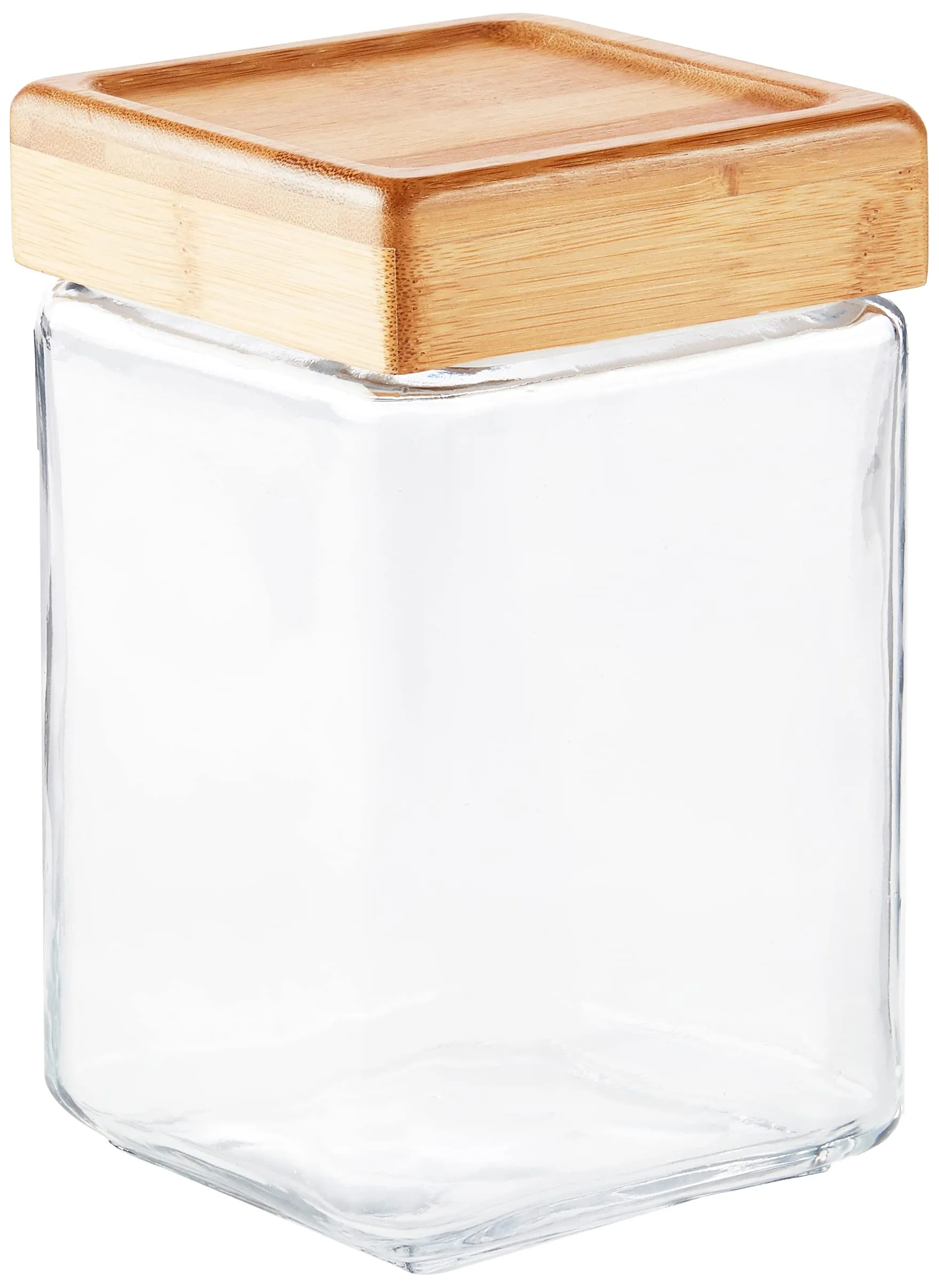 Anchor Hocking: High-Quality Clear Glass Stackable Jars