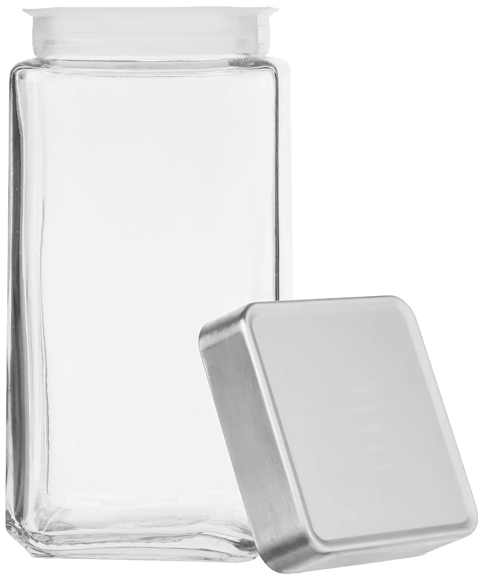 Anchor Hocking: High-Quality Clear Glass Stackable Jars