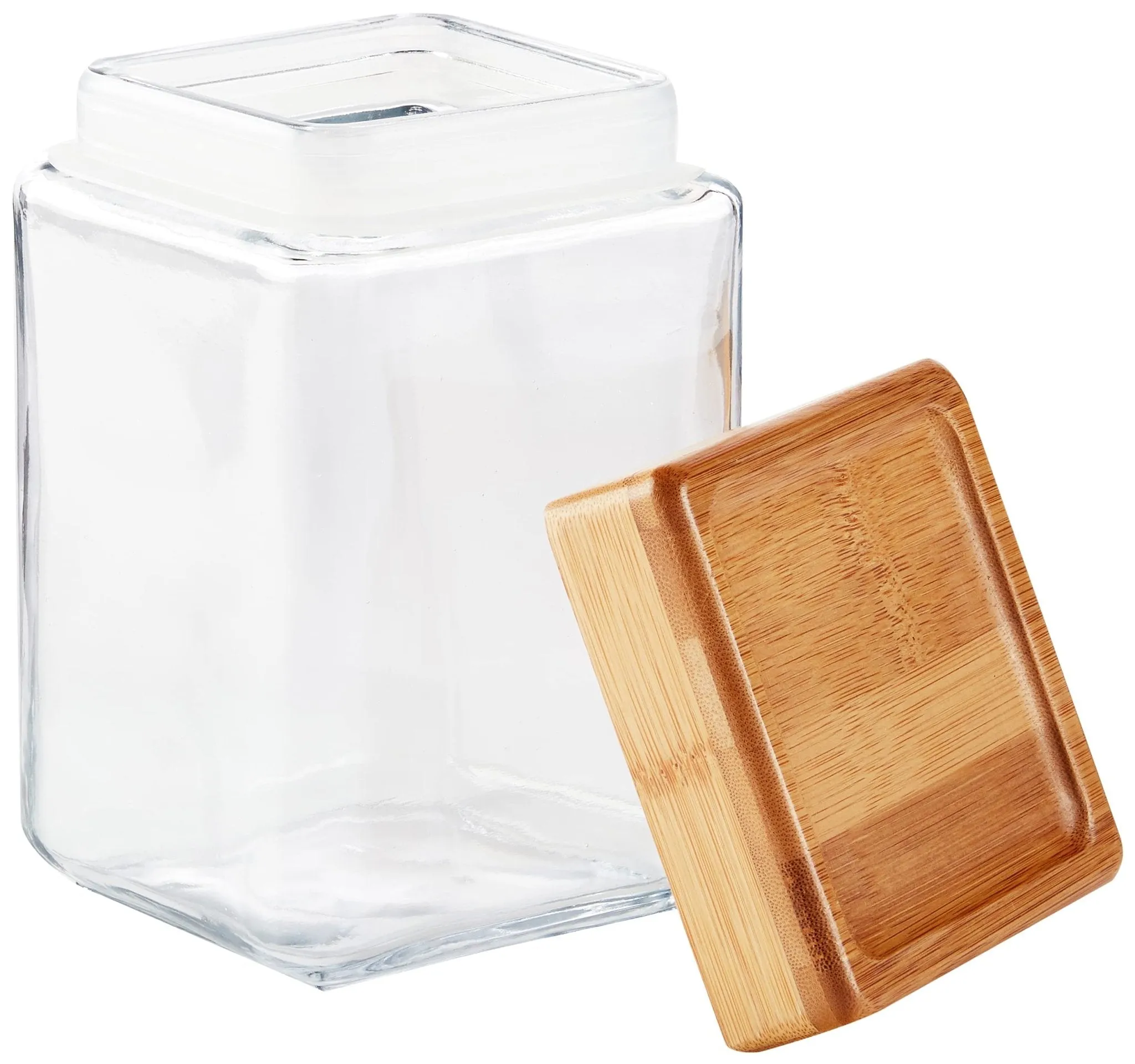 Anchor Hocking: High-Quality Clear Glass Stackable Jars