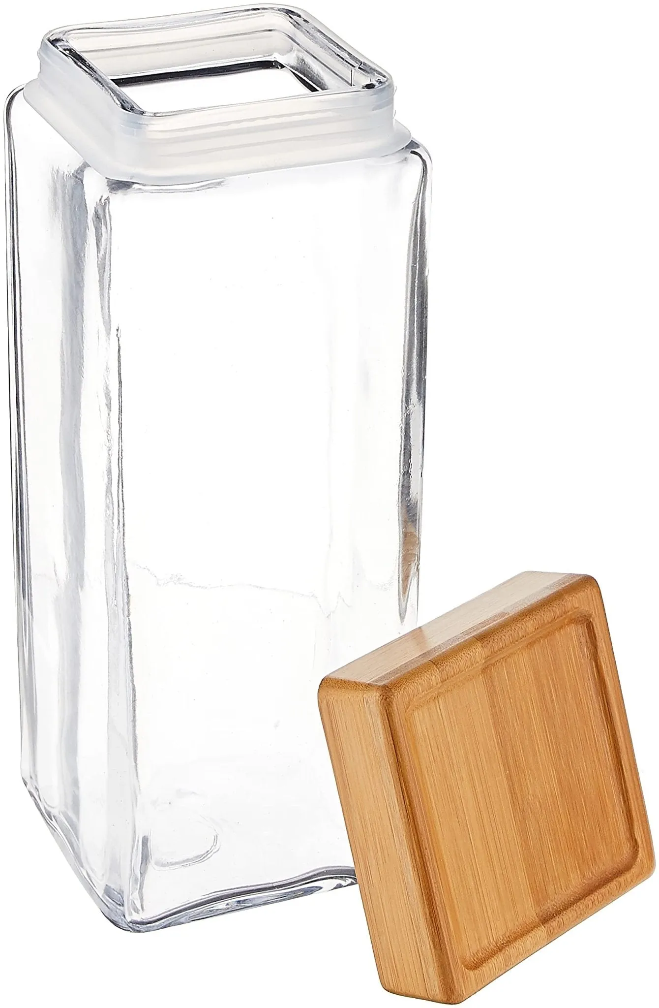 Anchor Hocking: High-Quality Clear Glass Stackable Jars