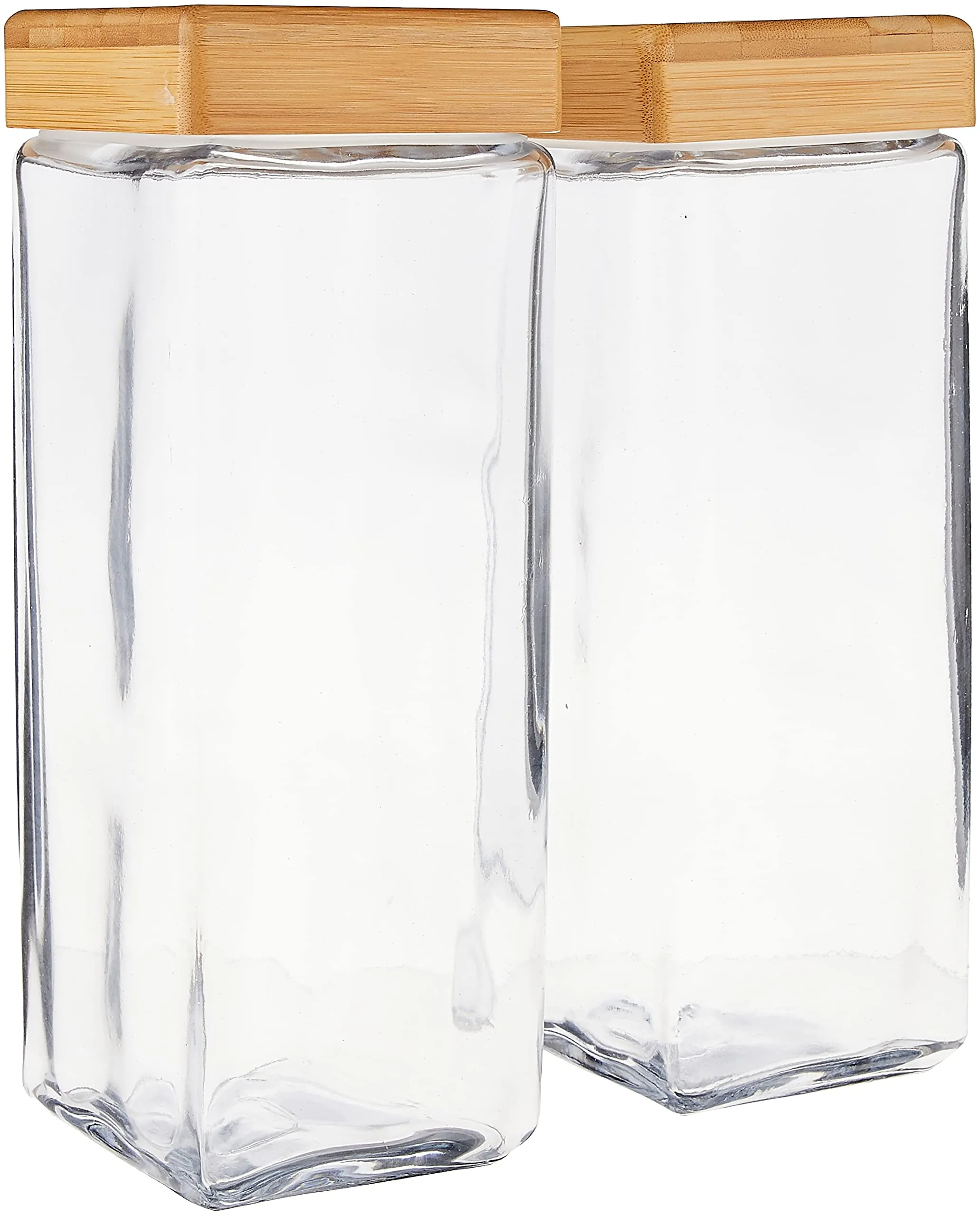 Anchor Hocking: High-Quality Clear Glass Stackable Jars