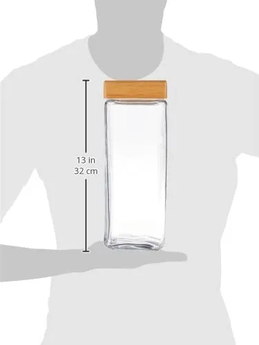 Anchor Hocking: High-Quality Clear Glass Stackable Jars