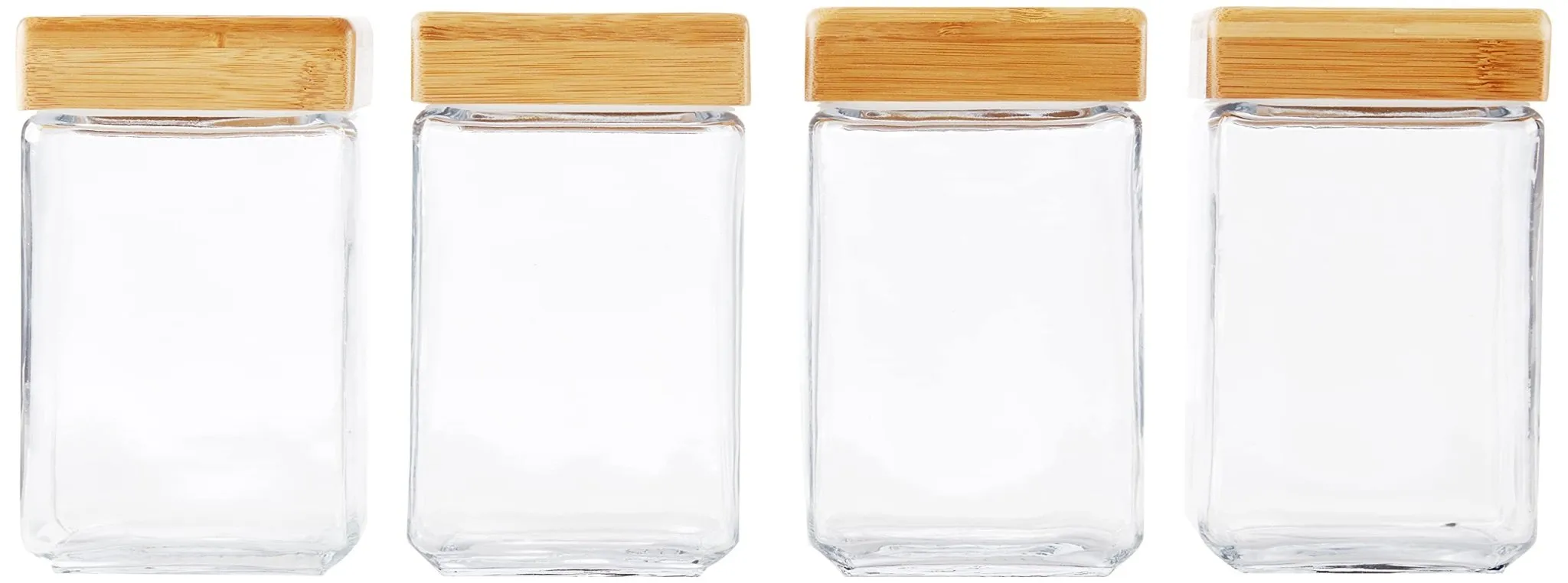 Anchor Hocking: High-Quality Clear Glass Stackable Jars