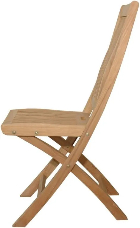 Anderson Teak CHF-104 Tropico Folding Chair, Set of 2