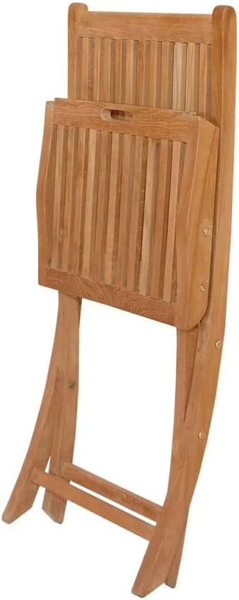Anderson Teak CHF-104 Tropico Folding Chair, Set of 2
