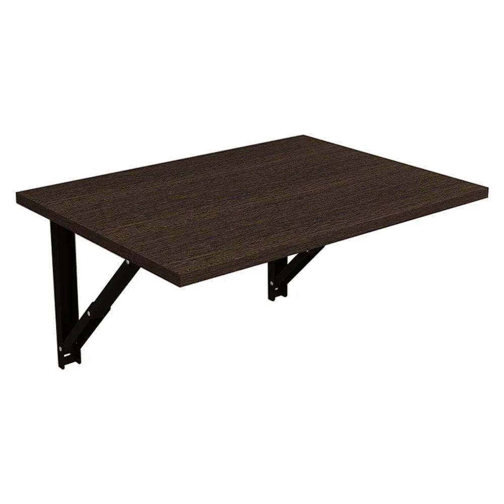Athena F60 Folding Study Table, Classic Wenge