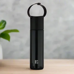 Bergner Walking Thermosteel Hot and Cold Flask (Black) - 500 ML