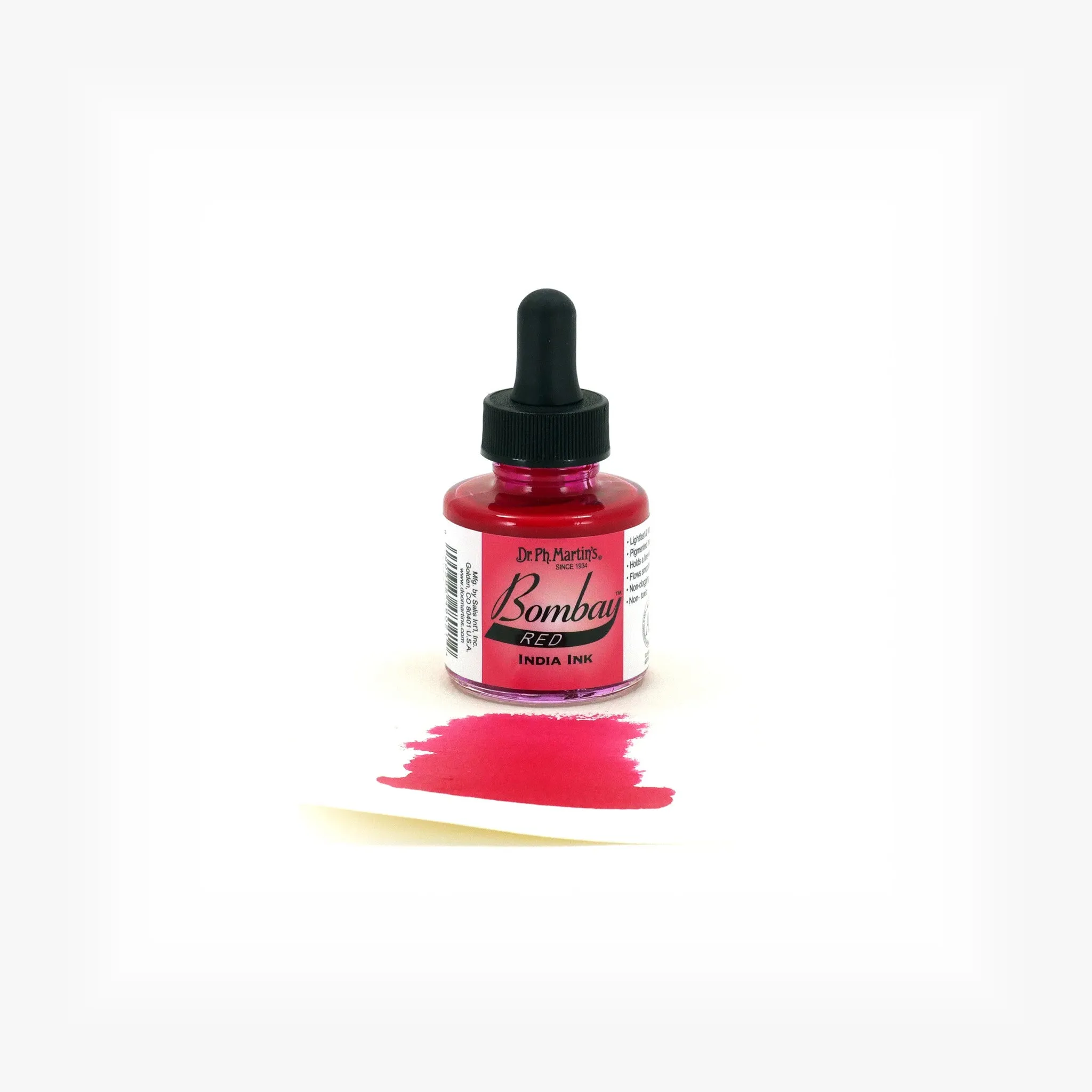 Bombay India Ink, 1.0 oz, Red (2BY)