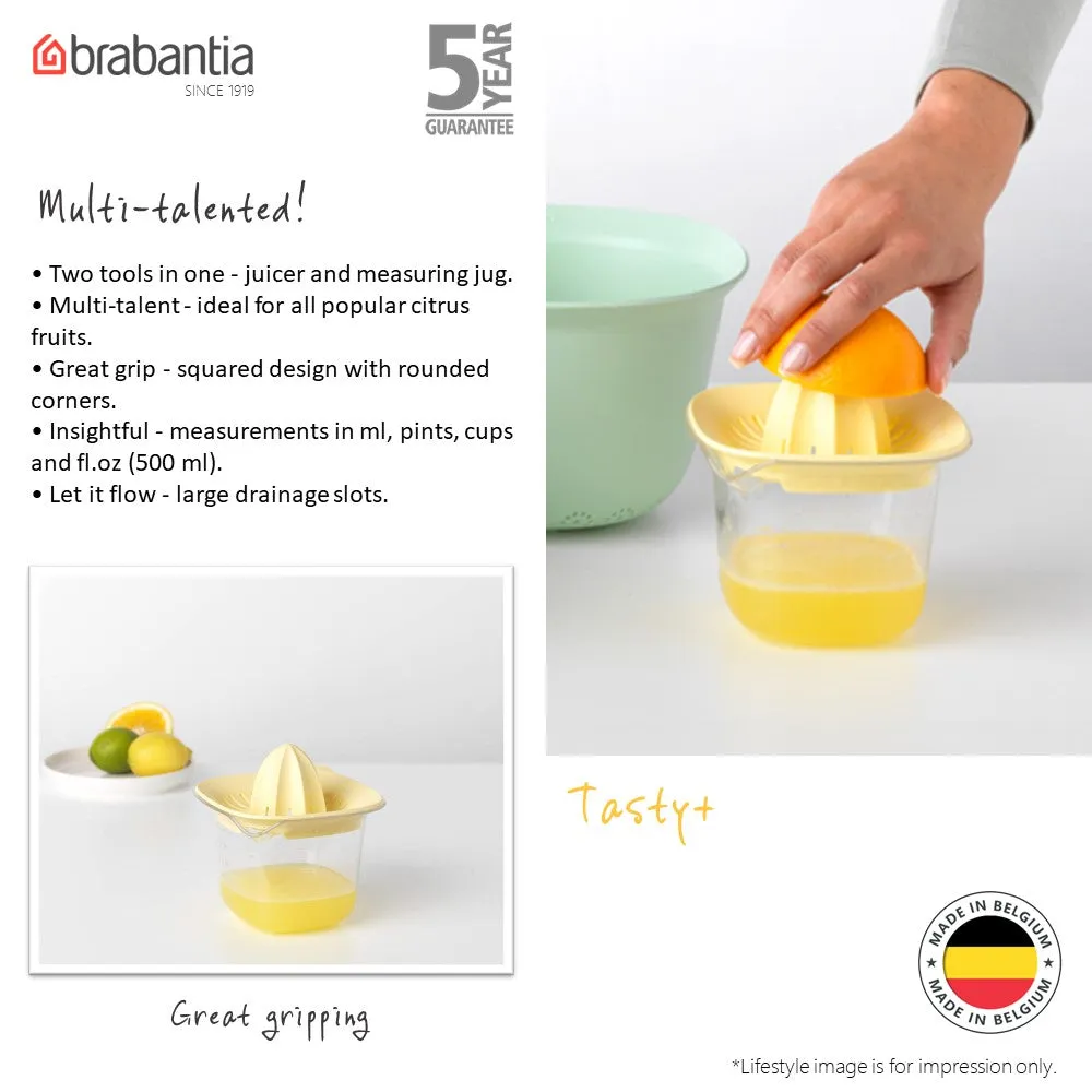 Brabantia Tasty  2-IN-1 Measuring Jug & Fruit Juicer