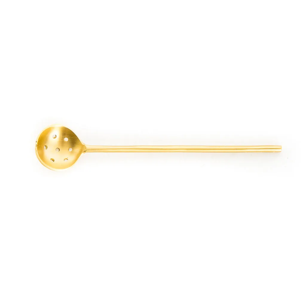 Brass Olive Spoon