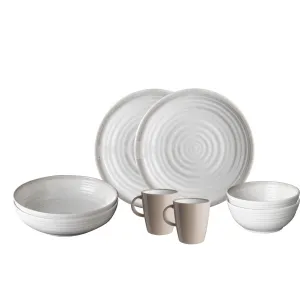 Brunner Savana Tete a Tete 8 Piece Melamine Dinner Set
