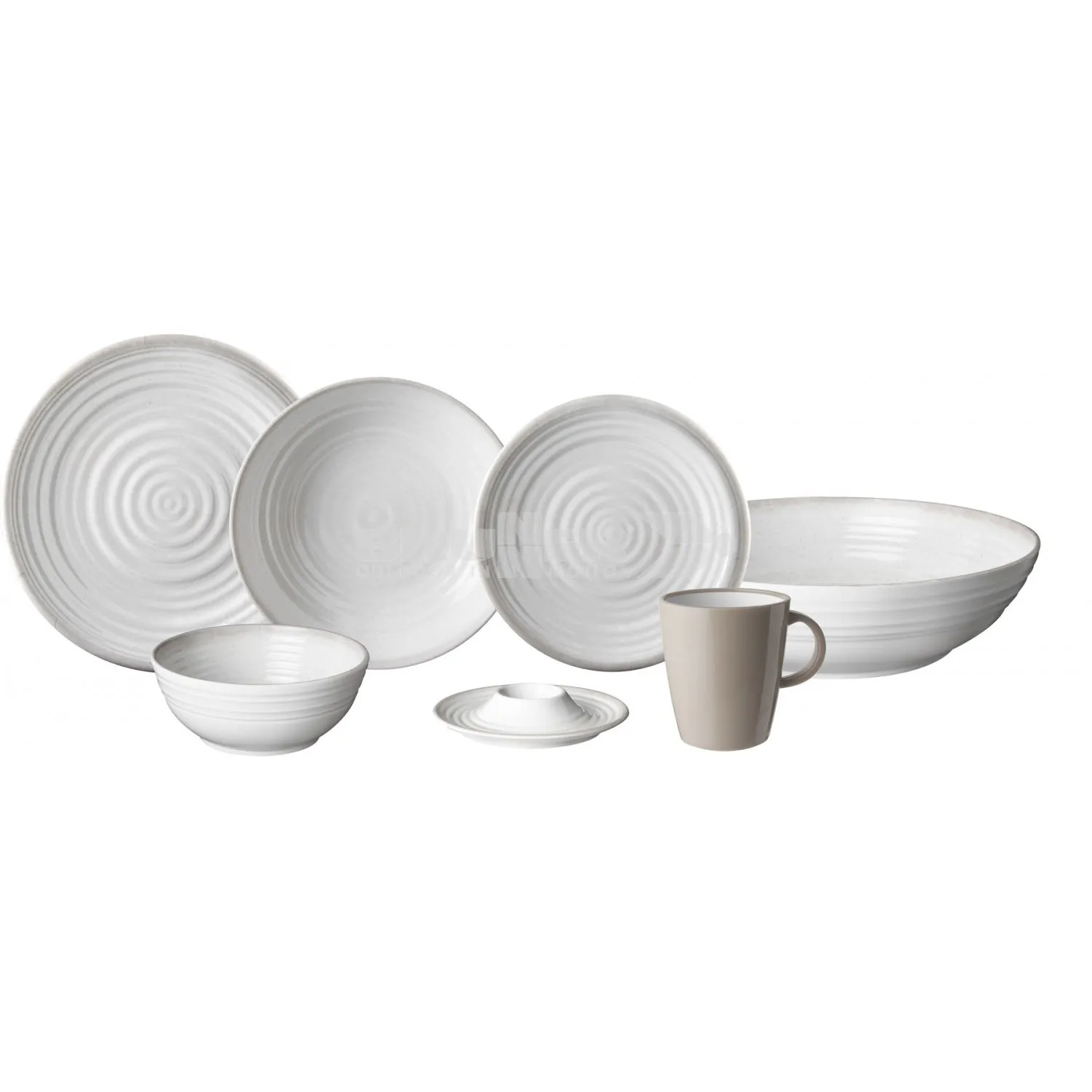 Brunner Savana Tete a Tete 8 Piece Melamine Dinner Set