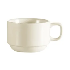 CAC China FR-23 Stacking Cup, 7oz 3 1/4" Case of 36 Pcs