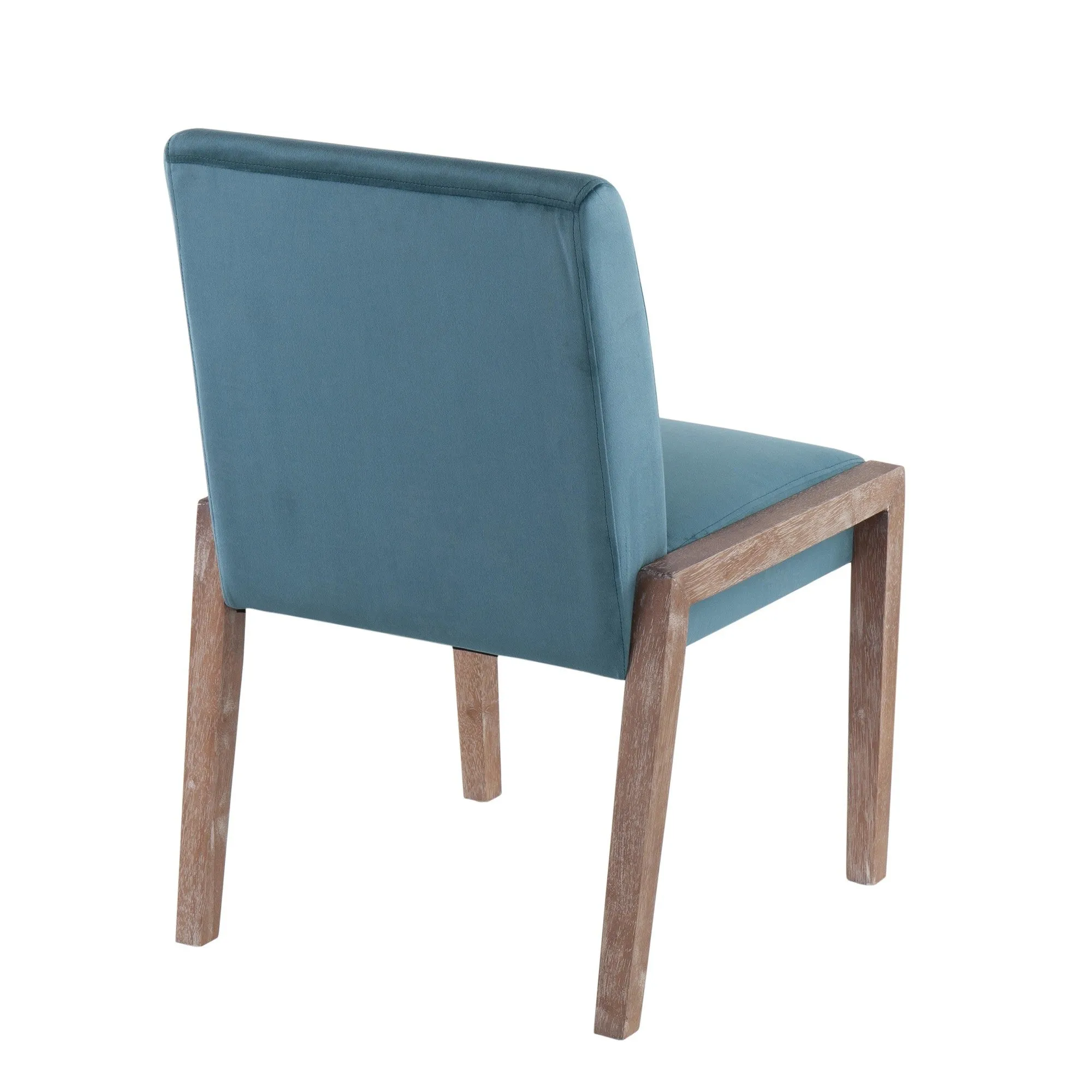 Carmen Chair - Set of 2 Blue By LumiSource - DC-CARMEN WWCVBU2
