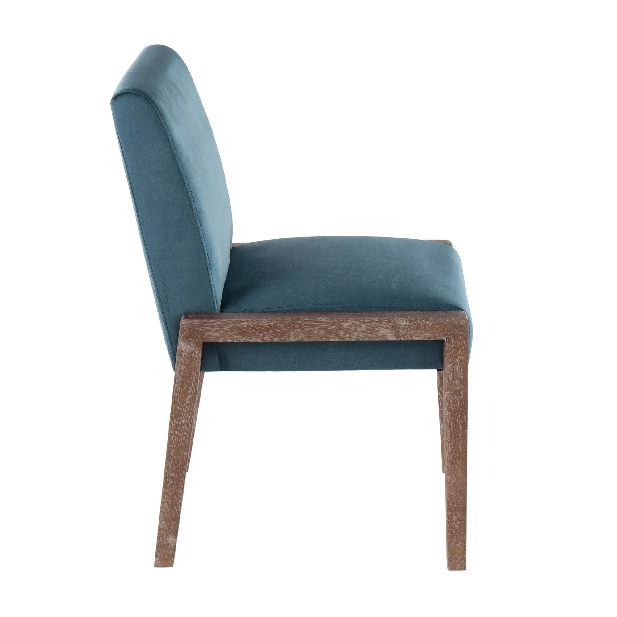 Carmen Chair - Set of 2 Blue By LumiSource - DC-CARMEN WWCVBU2