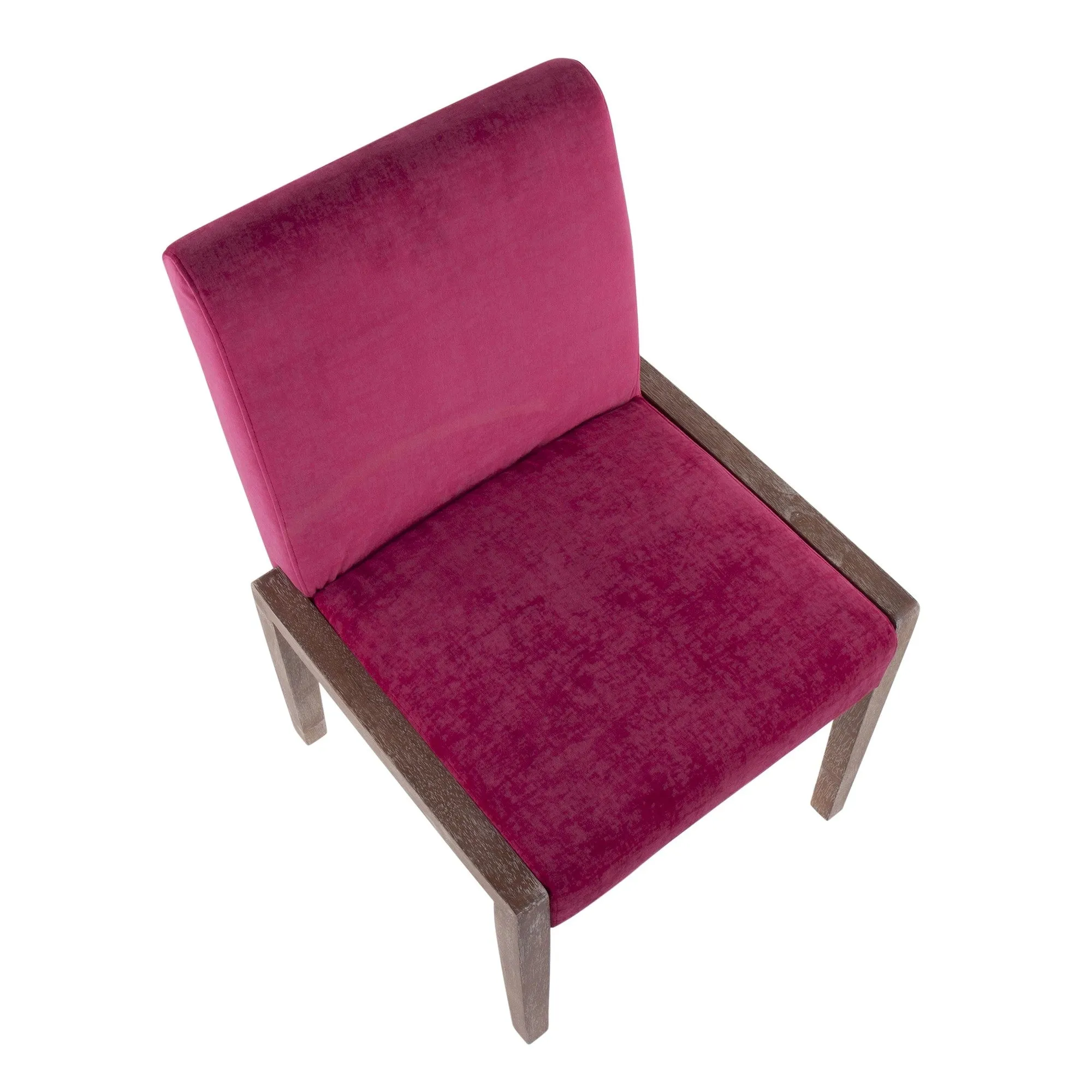 Carmen Chair - Set of 2 Blue By LumiSource - DC-CARMEN WWCVBU2