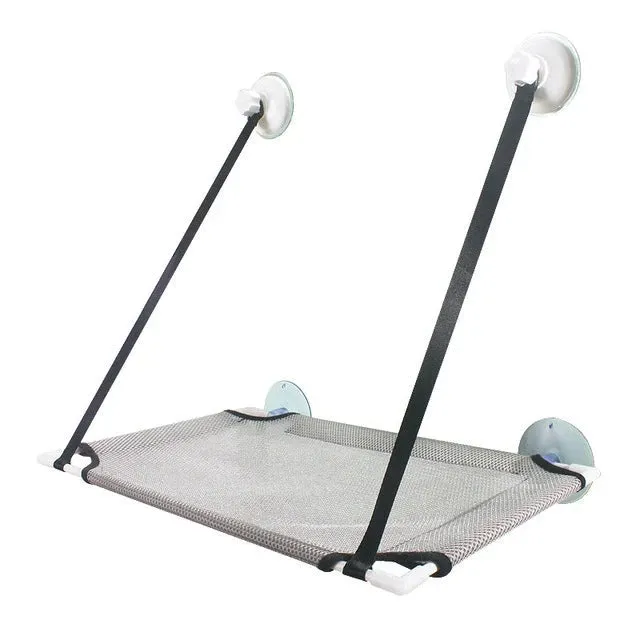 Cat Window Hammock – Sunny Seat with Suction Cup Mount
