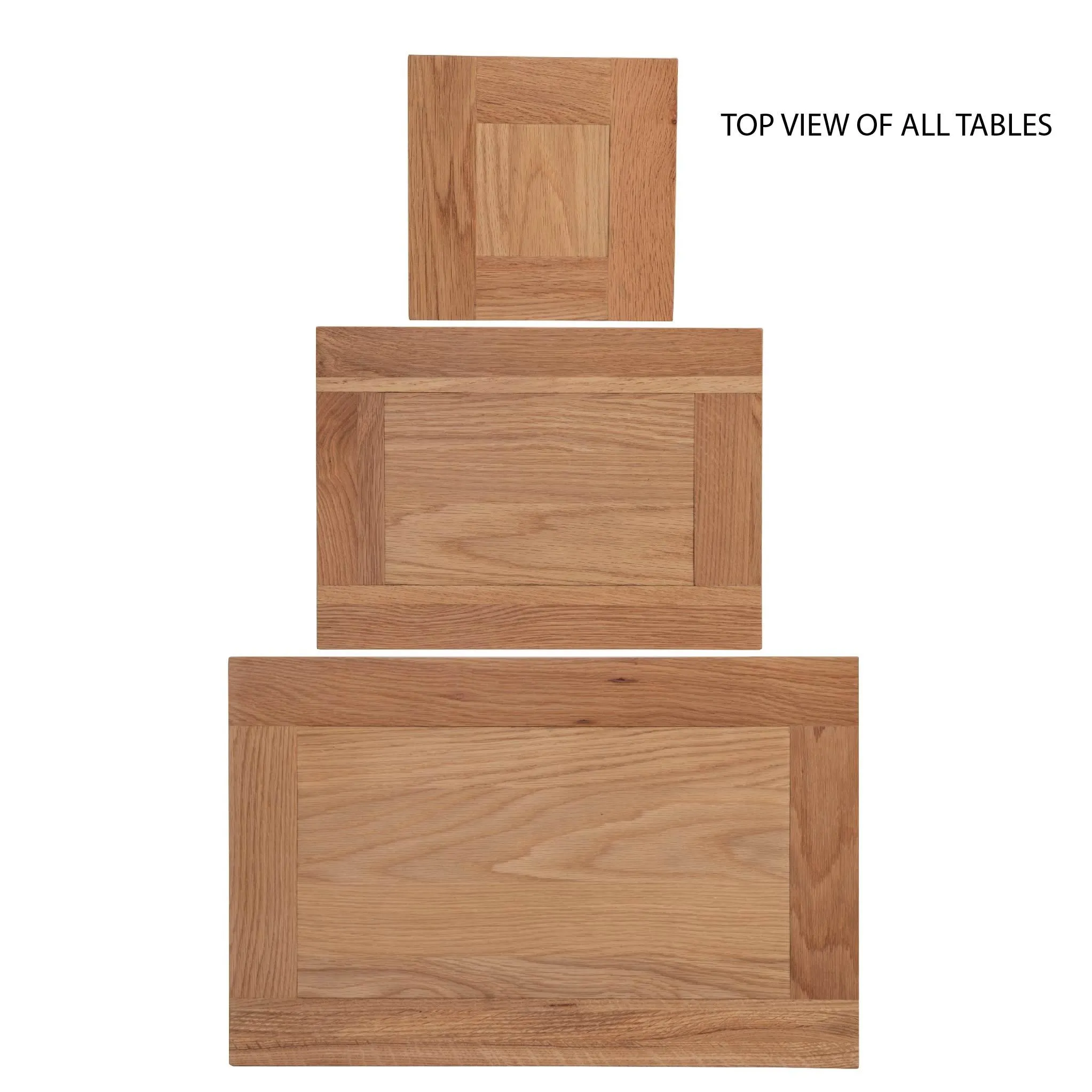 Charlestown Black Nest of 3 Tables