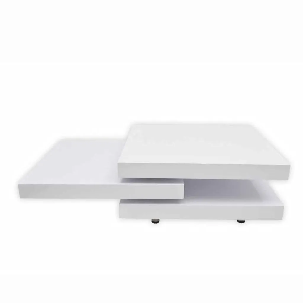 Coffee Table 3-Tier End Extendable Side Sofa Table for Living Room