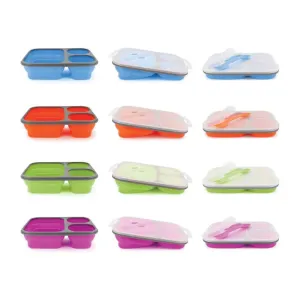 Collapsible Silicone Lunch Box