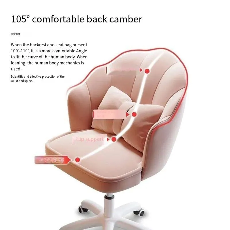 Comfortable Swivel Chair for Study and Dormitory
