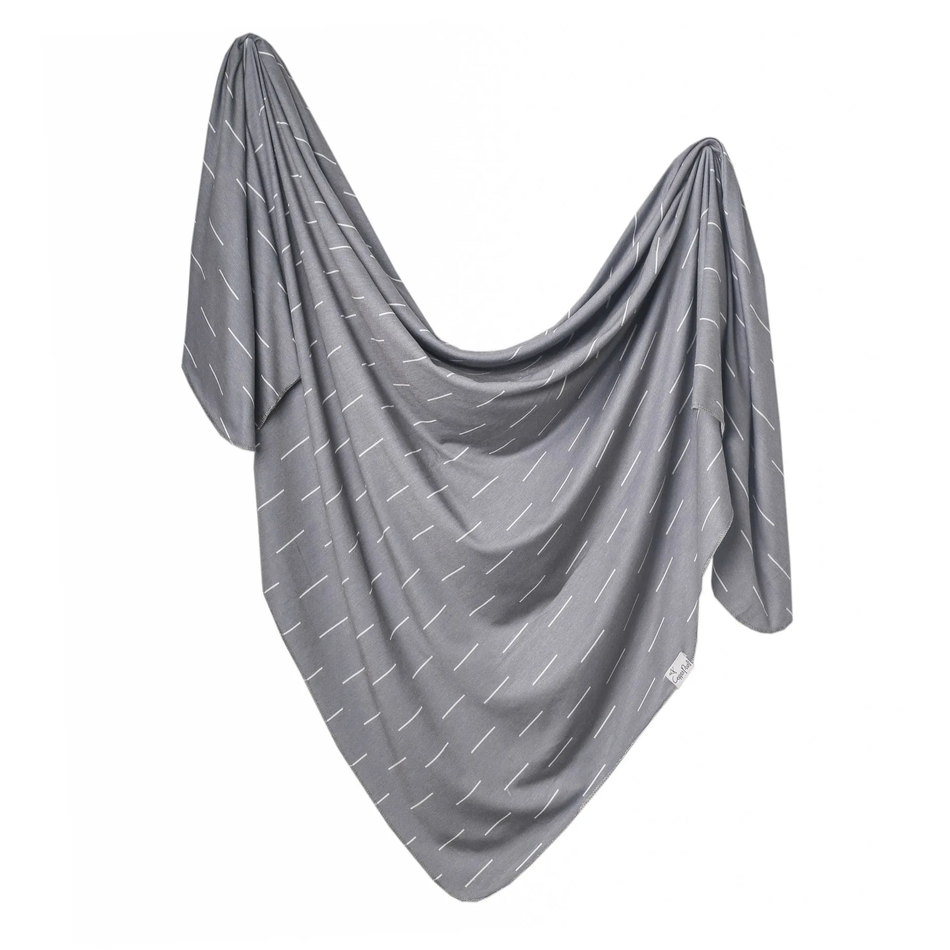 Copper Pearl Knit Swaddle Blanket / Dash