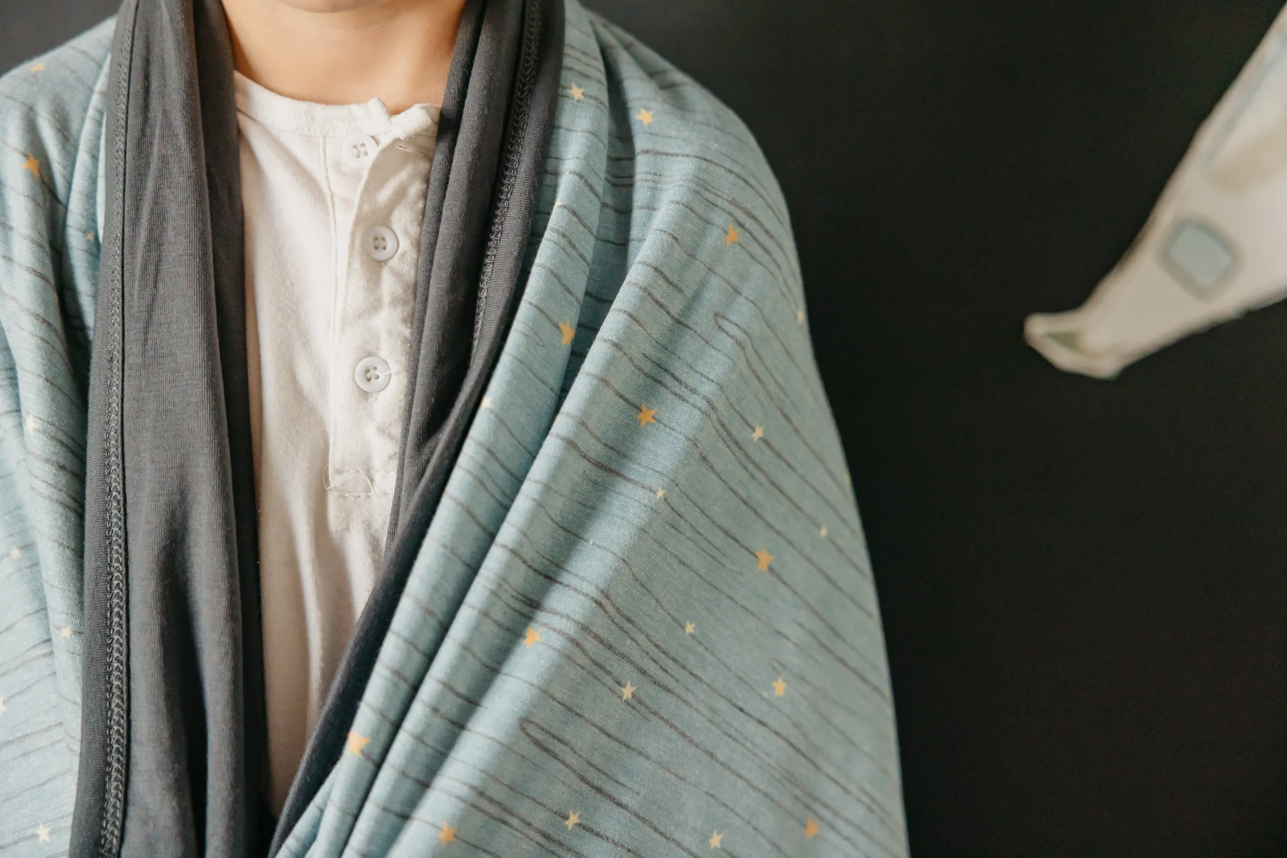 Copper Pearl Three-Layer Stretchy Quilt / Starlight