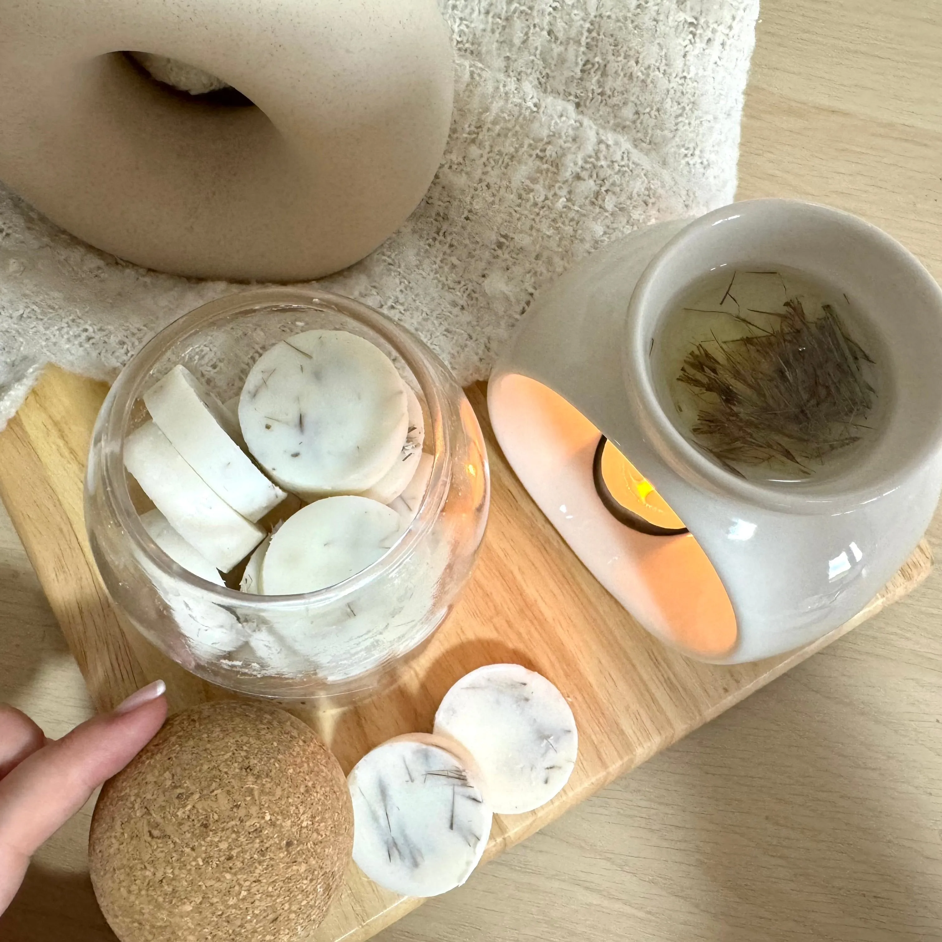 Cosy Blanket Wax Melt Jar
