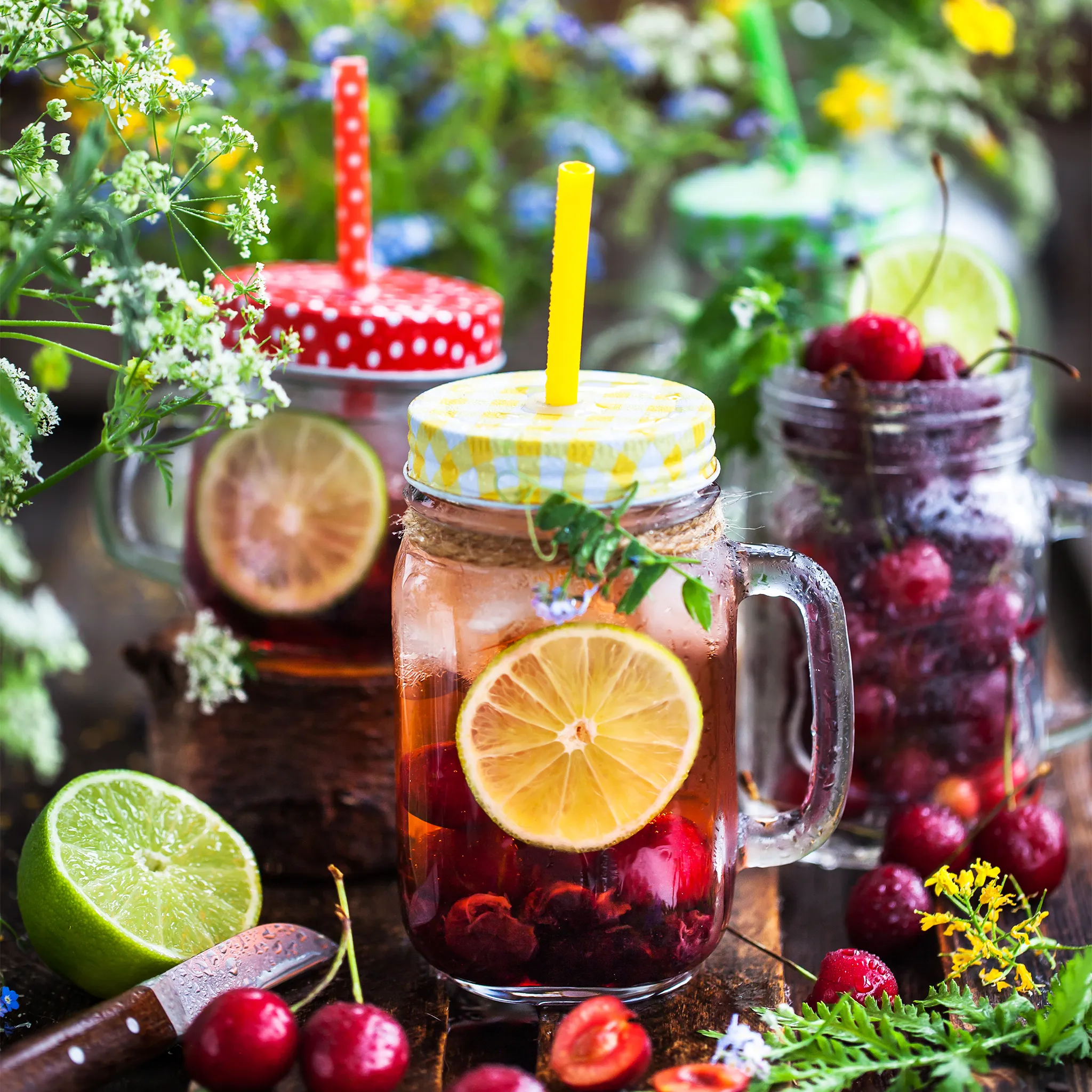 Craft Cocktail Infusion Kits: Blueberry Lavender Lemonade Fizz