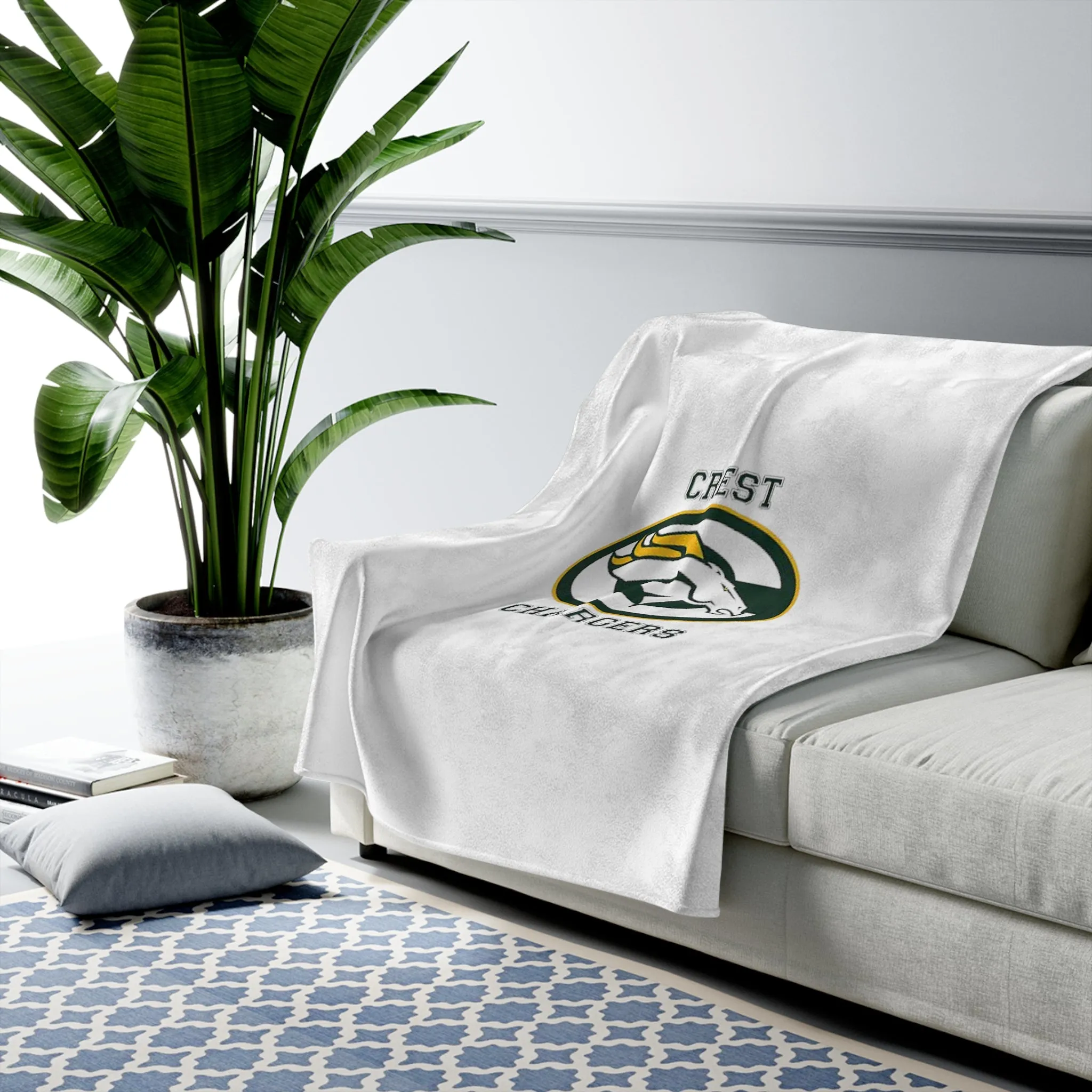 Crest HS Velveteen Plush Blanket