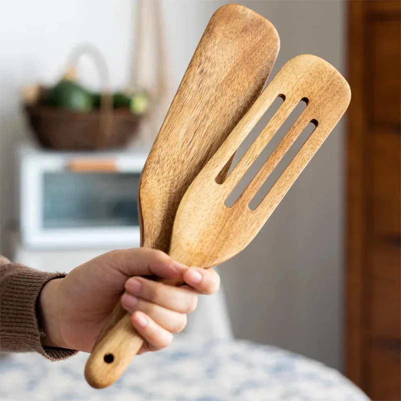 Creststone Wooden Spatula Set