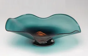 Dichroic Bowl "Pine" Color