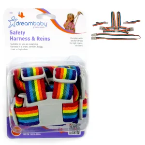 Dreambaby Leash Safety Harness Reins Baby Toddler Walking Keeper Belt Kid Strap