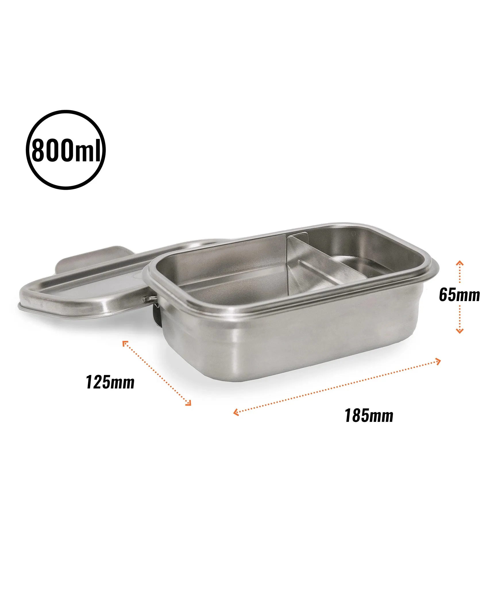 Elephant Box Clip & Seal Lunch Box - 800ml