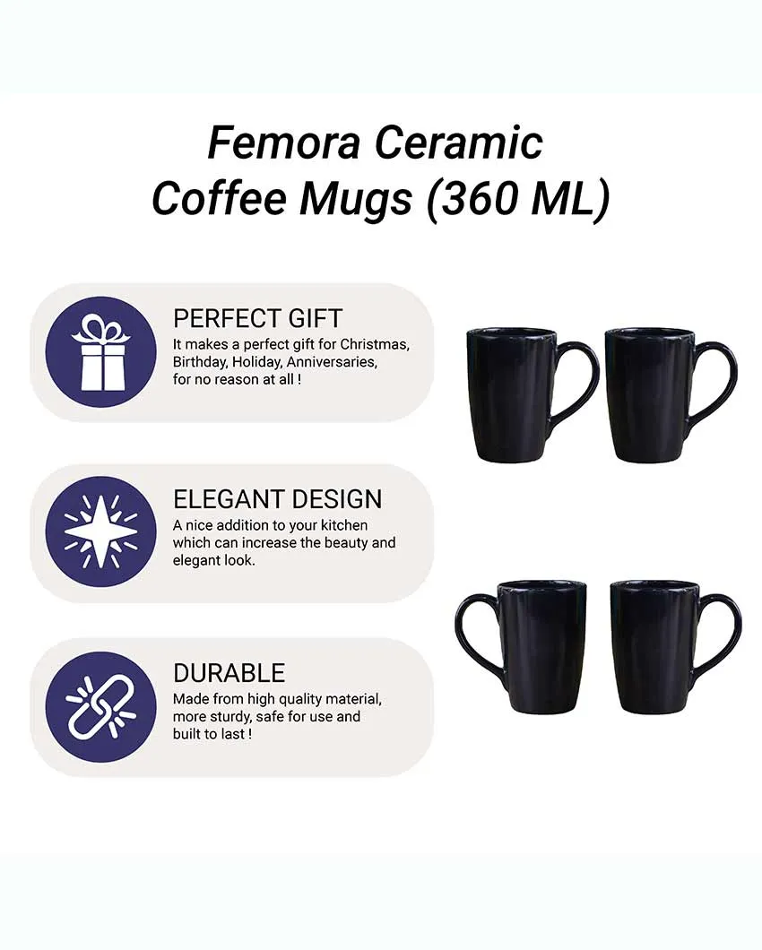 Enhenima Ceramic Coffee Mug | 360 ml