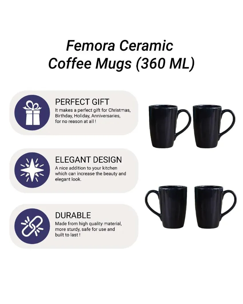 Enhenima Ceramic Coffee Mug | 360 ml