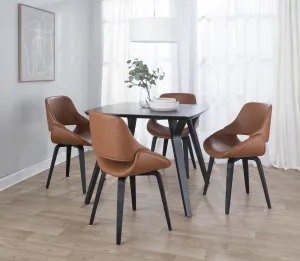 Fabrico Chair - Set of 2 Cream By LumiSource