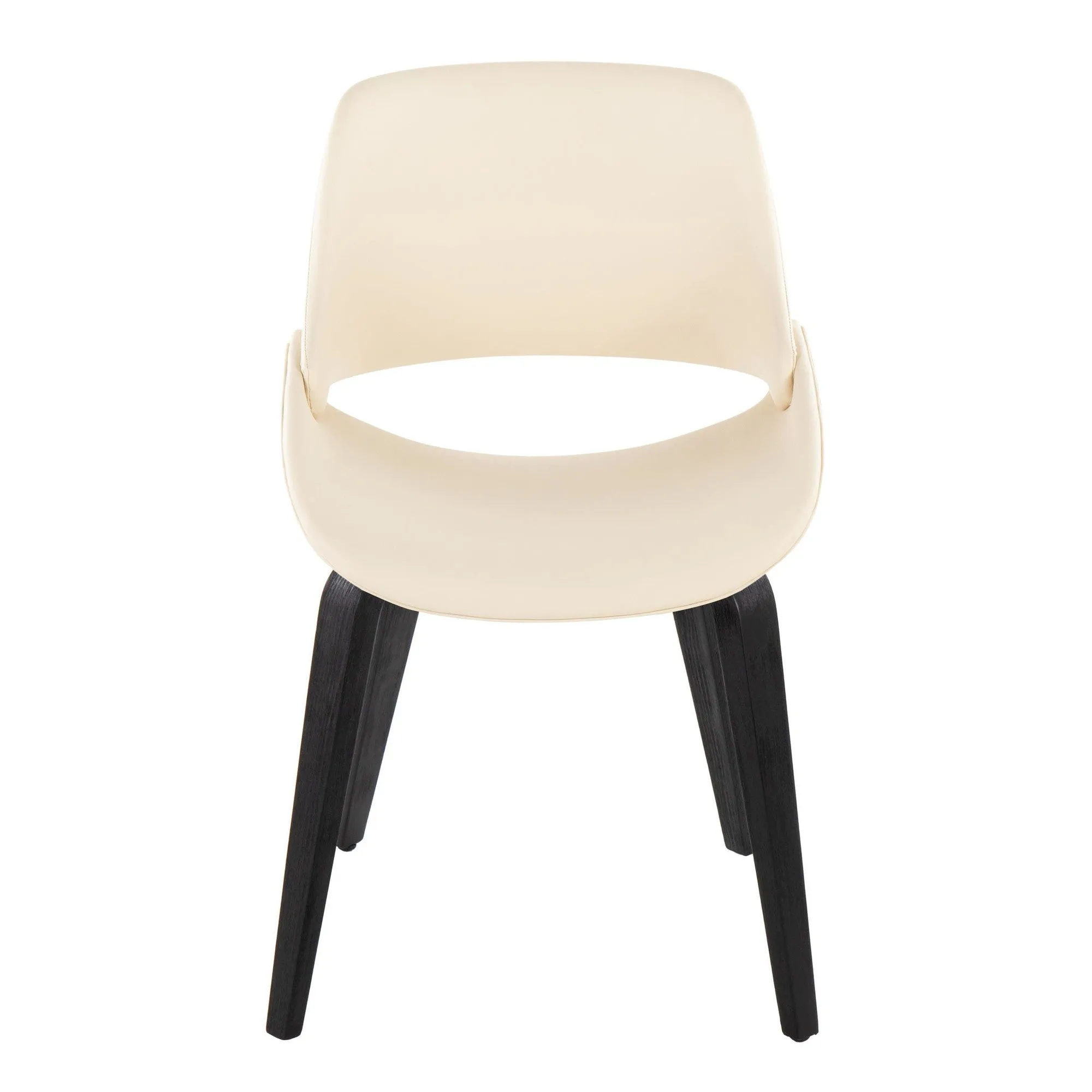 Fabrico Chair - Set of 2 Cream By LumiSource